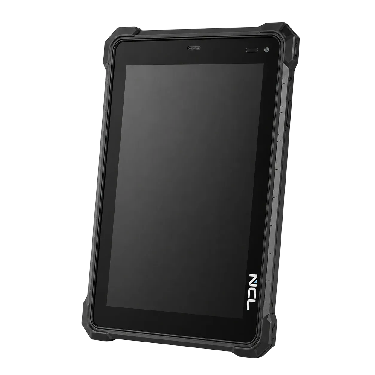 NTC101 rugged tablet — 3/4 angle view