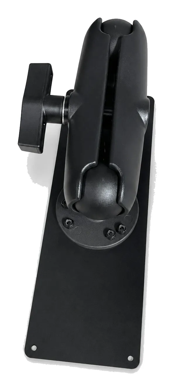 Vehicle rear panel mounting bracket